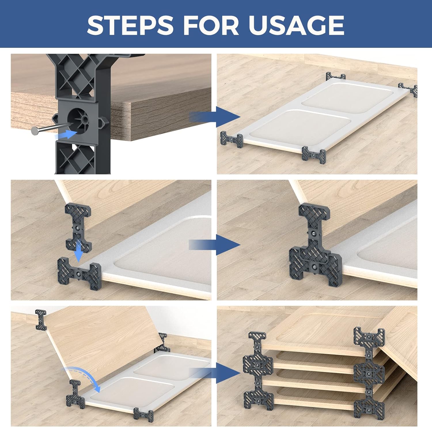 SAKER Paint Racks, New Magic Racks, Door Painting Drying Rack for Cabinet Doors, Paint Interior or Exterior Doors Trim