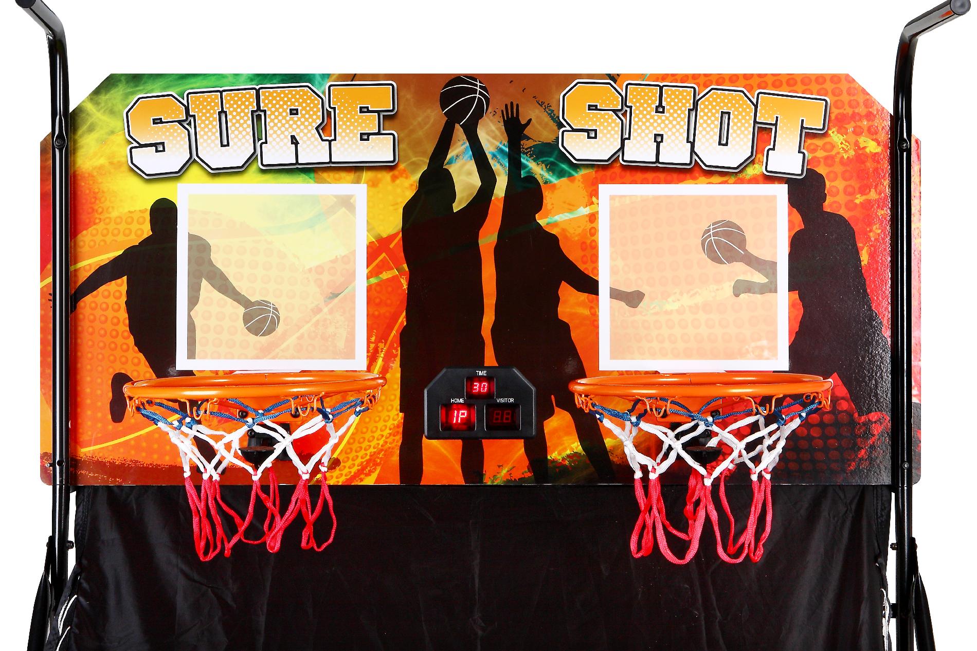 Hathaway&a;#153; Sure Shot Dual Electronic Basketball Game