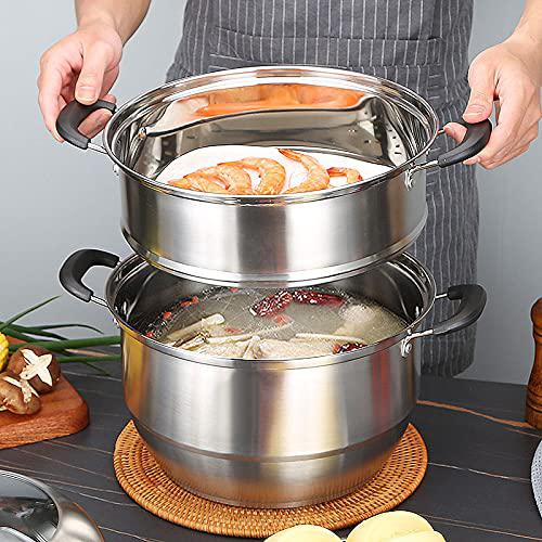 vonoto steamer pot for cooking,8.5 quart,food steamer,vegetable steamer,bun steamer,seafood steamer,dumpling steamer,rice ste