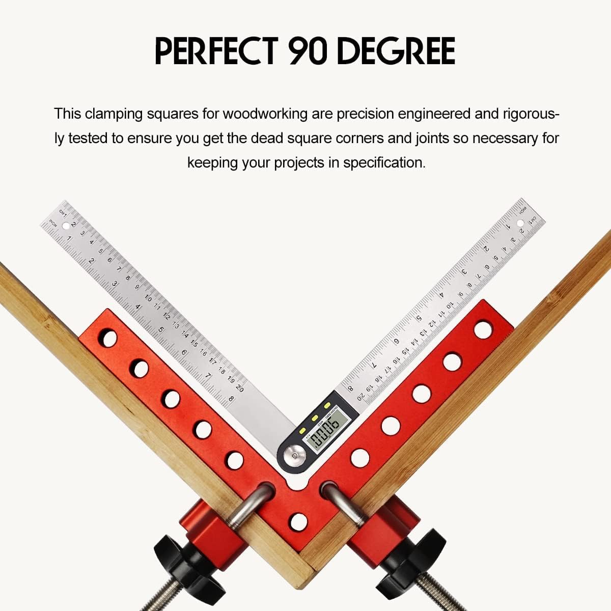 SOSERIVD 90 Degree Clamp, Cabinet Clamp, 5.5