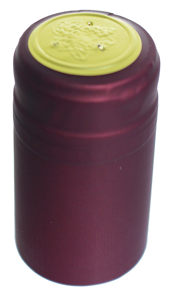 HOME BREW OHIO HOMEBREWOHIO.COM Home Brew Ohio Burgundy PVC Shrink Capsules 8000 count