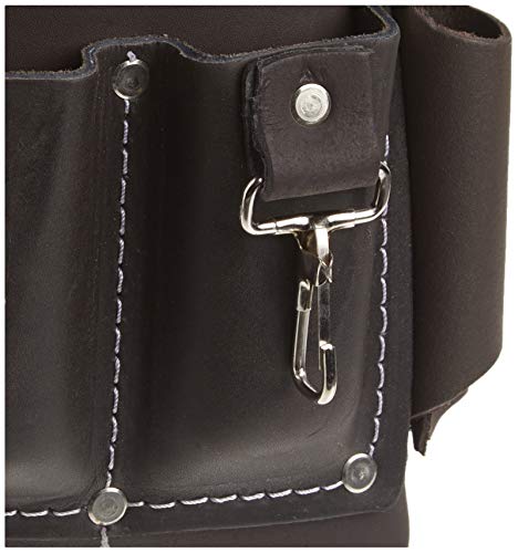 McGuire-Nicholas 526-CC Brown Professional ElectricianS Pouch, oil tanned leather