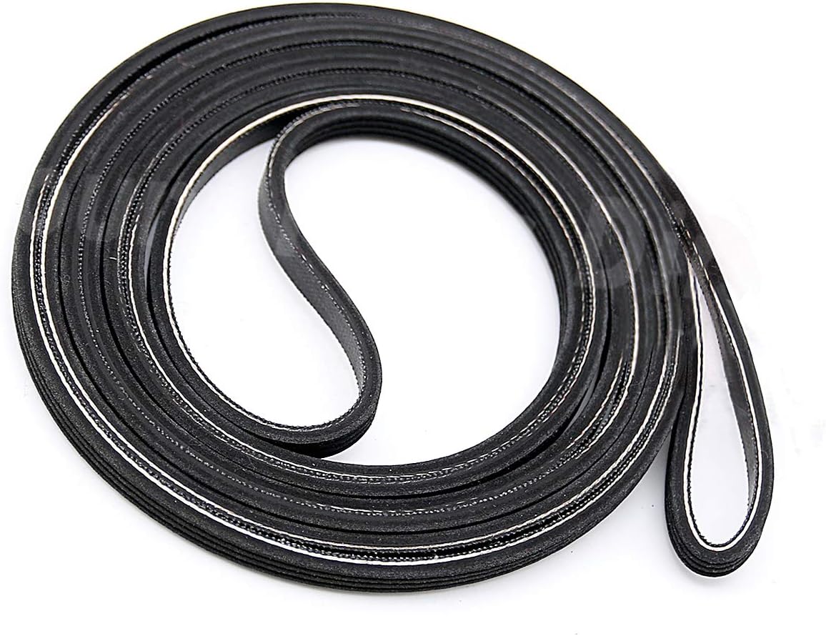 Discount Parts Direct 341241 Dryer Drum Belt Replacement for Whirlpool Kenmore dryer, Replaces 26000341241 26000349533 31001026