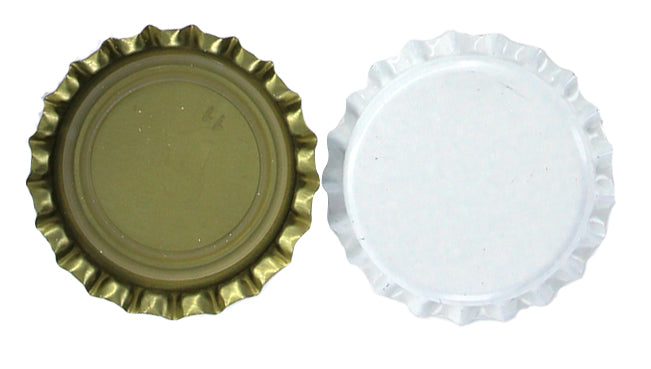 HBO Home Brew Ohio Crown Caps With Oxy-Liner - Case of 10,000 Caps White