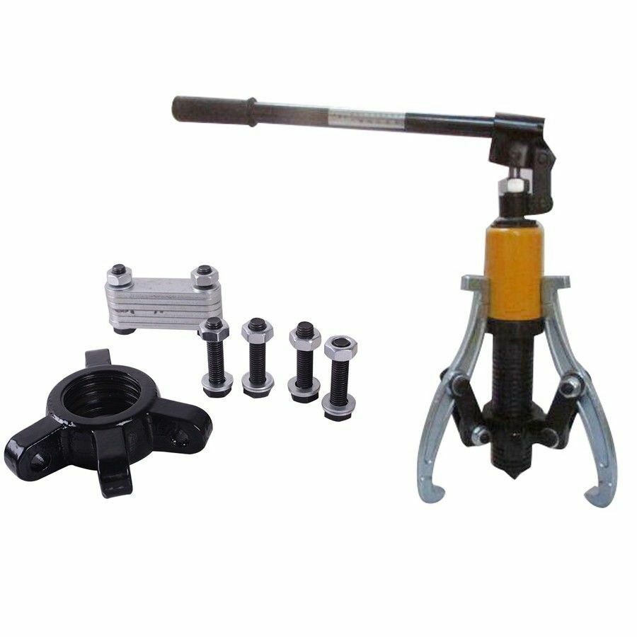 Great Choice Products Hydraulic 10 Ton Gear Bearing Puller Separator Hubs Flanges Gears 2&a;3 Leg