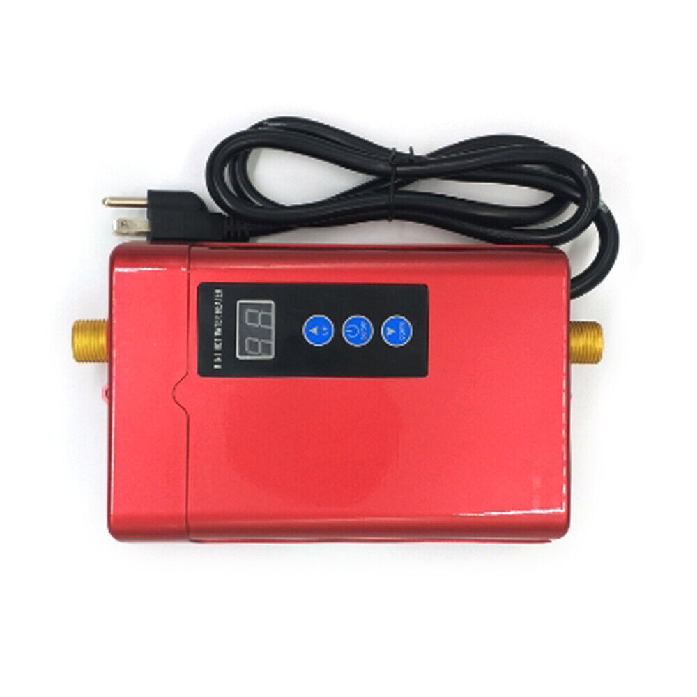Great Choice Products 3000W Kitchen Electric Hot Tankless Water Heater Shower Instant Boiler Bathroom