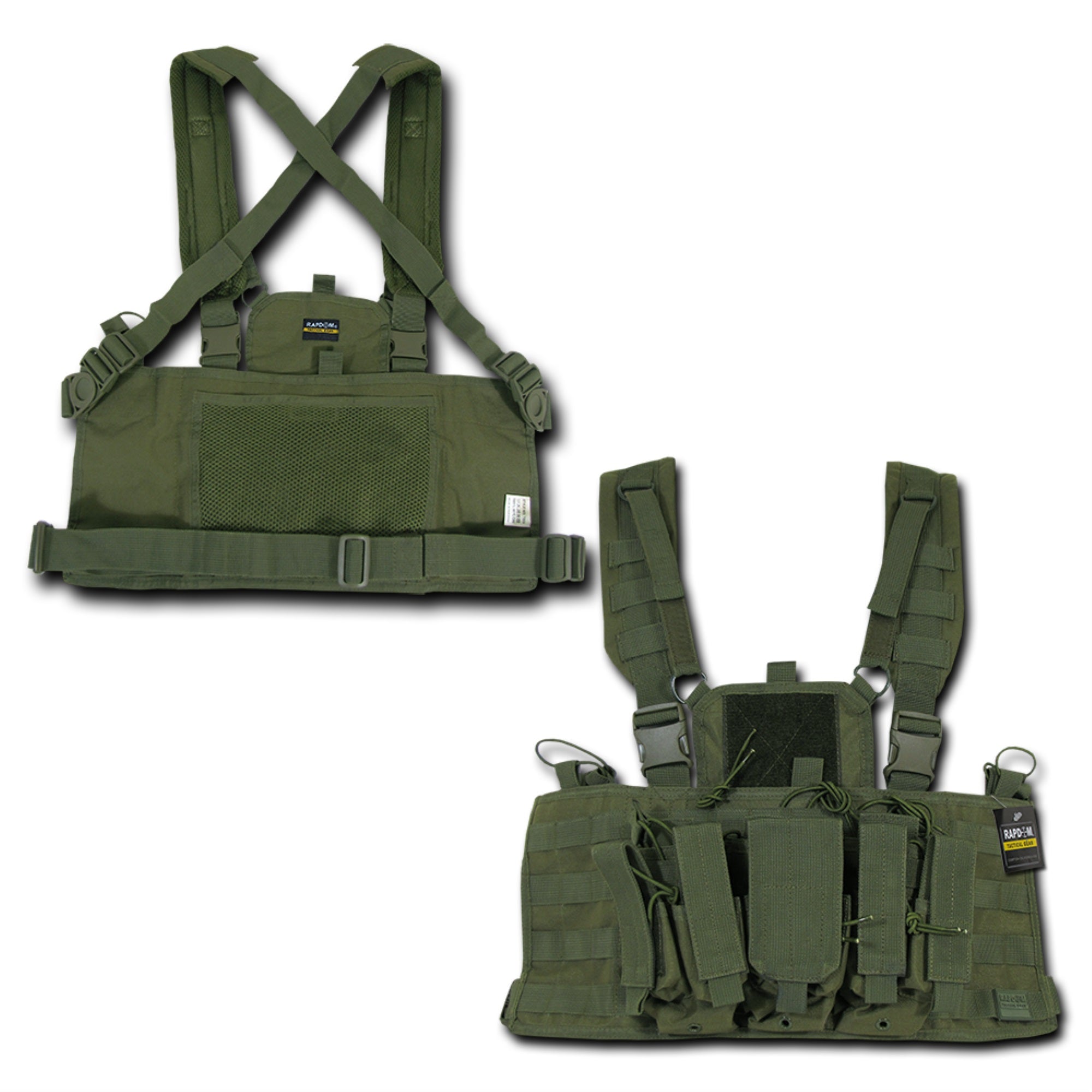 Rapid Dominance Molle Chest Rigs, Olive Drab