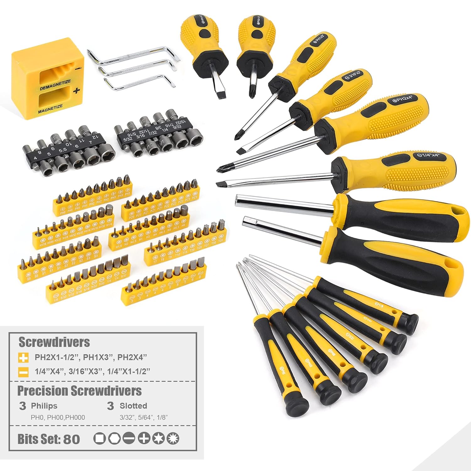 GCP Products 467-Piece Household Home Tool Sets For Mechanics, 16-Inch Tool Bag With Heavy Duty Home Tool Kit Included, Tool Sets For Men,…