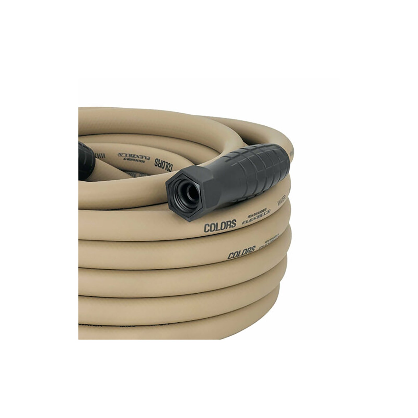 Flexzilla HFZC550BRS Colors 5/8â€x50â€™ Garden Hose with Swivelgrip - Mulch Brown