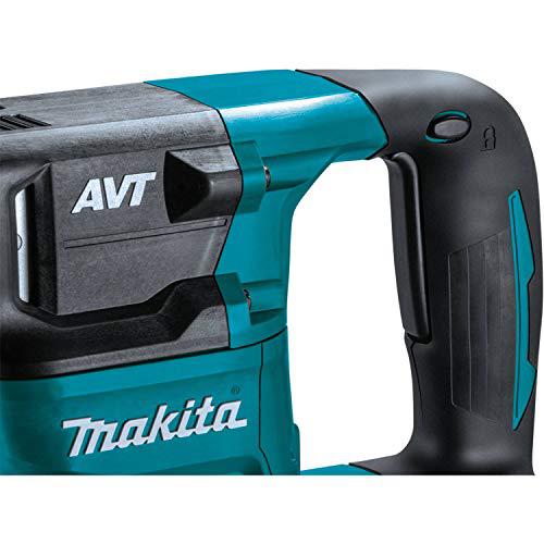 makita xkh01z 18v lxt lithium-ion brushless cordless avt power scraper, accepts sds-plus, tool only