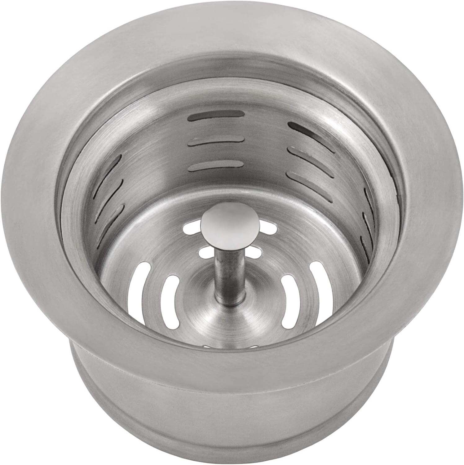Ruvati Deep Garbage Disposal Flange with Basket Strainer for Kitchen Sinks - Stainless Steel - RVA1049ST