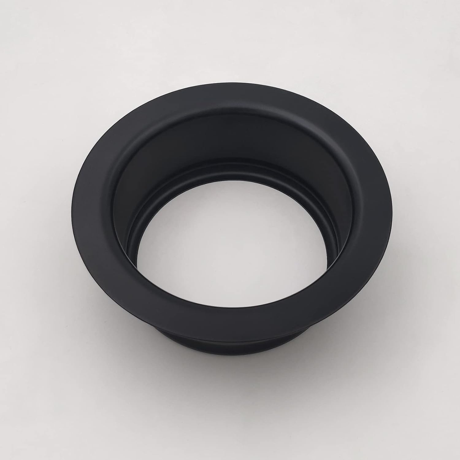 GZILA Garbage Disposal Flange Black, Universal Garbage Disposal Flange Replacement for 3-1/2 Inch Standard Sink Drain Opening S