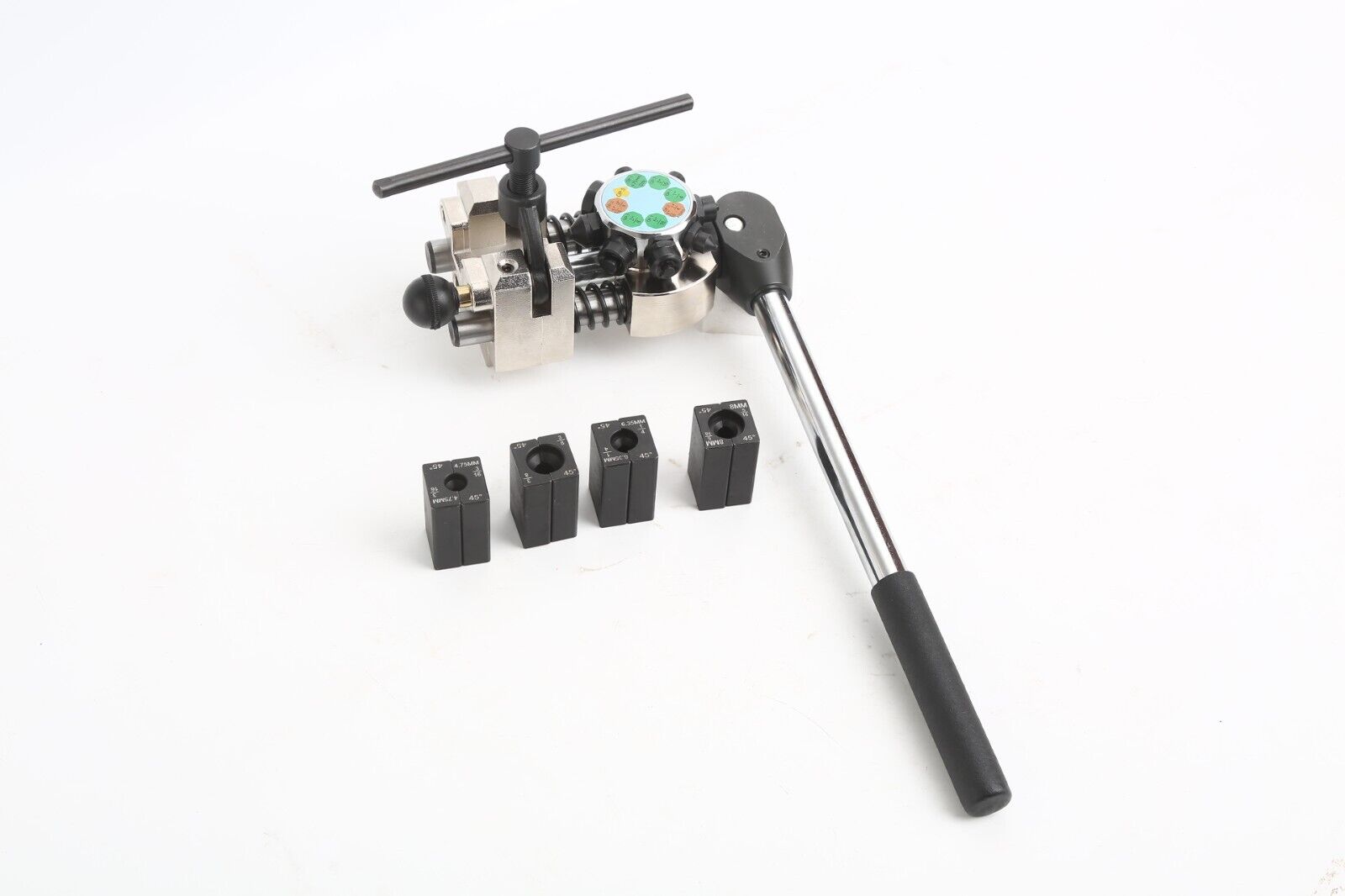 Great Choice Products Single, Bubble, Double Flare Tool Brake Line Flaring Kit For Steel, Copper Tube