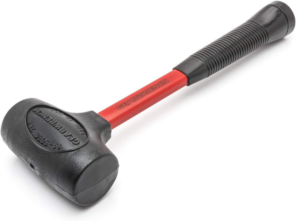 GearWrench Non-Sparking Dead Blow Powerdrive Hammer with Fiberglass Handle 2 lb. - 69-503G