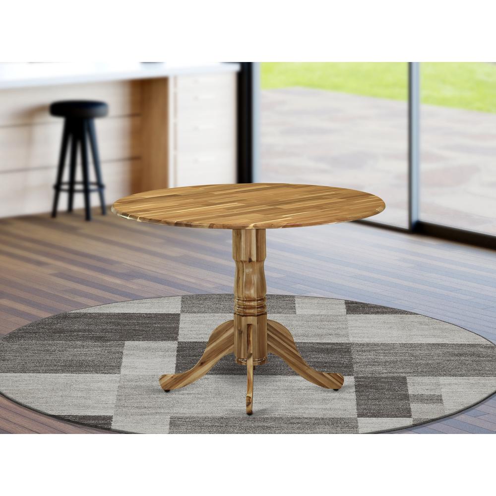 East West Furniture Dining Table Natural, DLT-ANA-TP