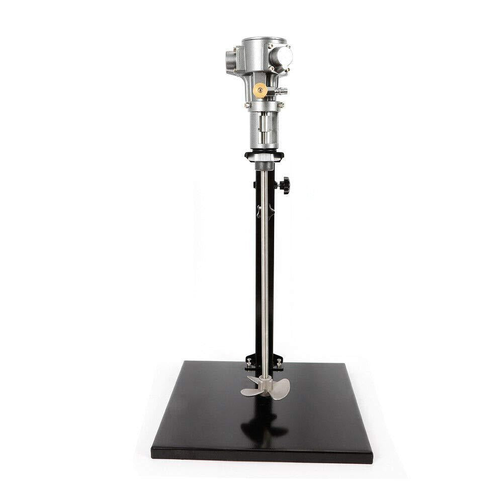nicechoose pneumatic paint mixer, 5gallon stainless steel 1/4hp paint mixer machine ink coating mix tool with stand (us shipping)