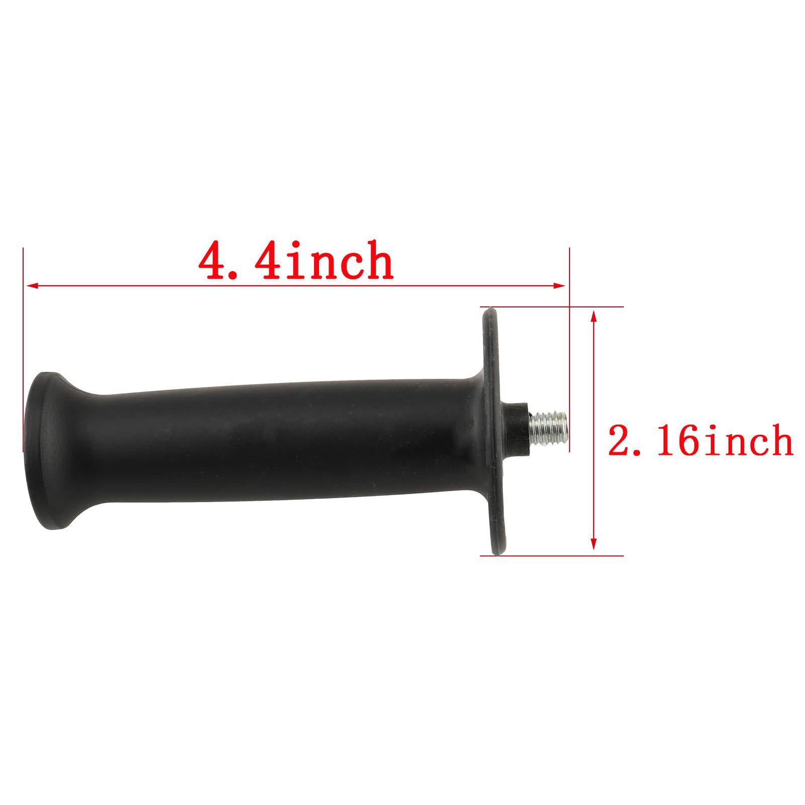 hj garden 2psc thread plastic angle grinder sander handle tool