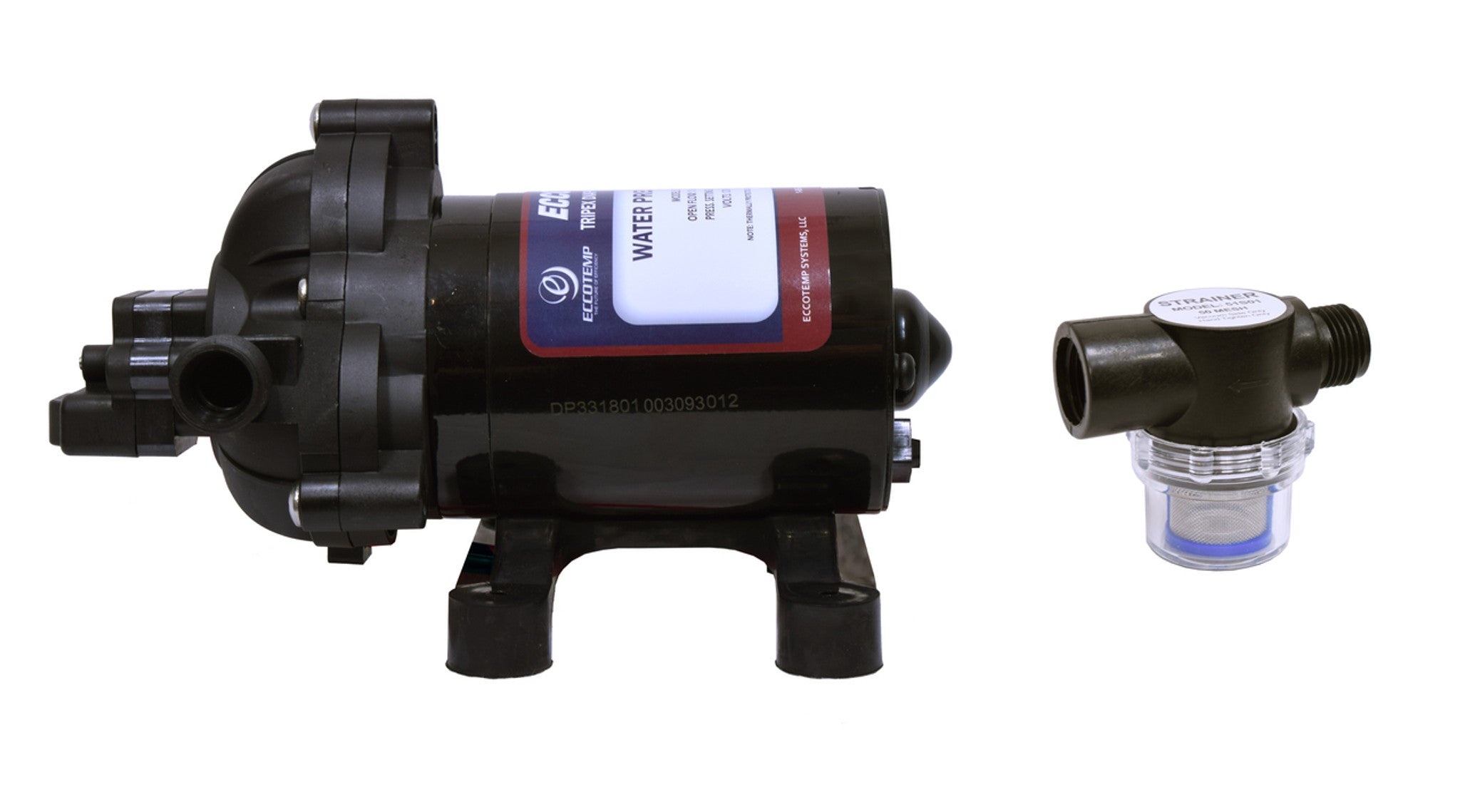 Eccotemp Eccotemo Eccoflo diaphragm 12V Pump Strainer