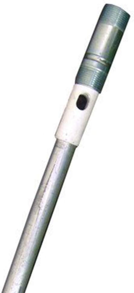 The Water Connection Aluminum Zinc Water Heater Anode Rod; Outlet/Nipple Style (Brad White); Flexible/Segmented; 3/4 NPT x 48-inch; Stops Sulfur/Rot
