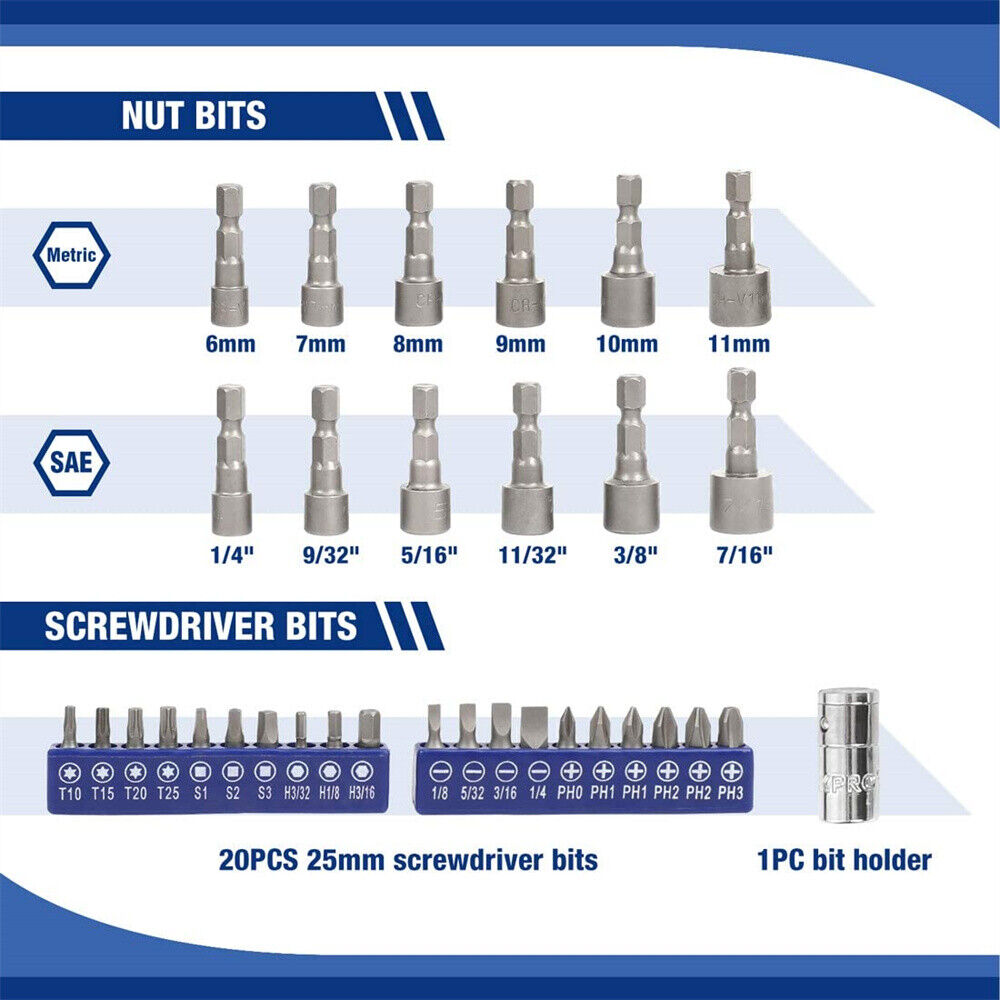 GCP Products 140Pcs 1/4