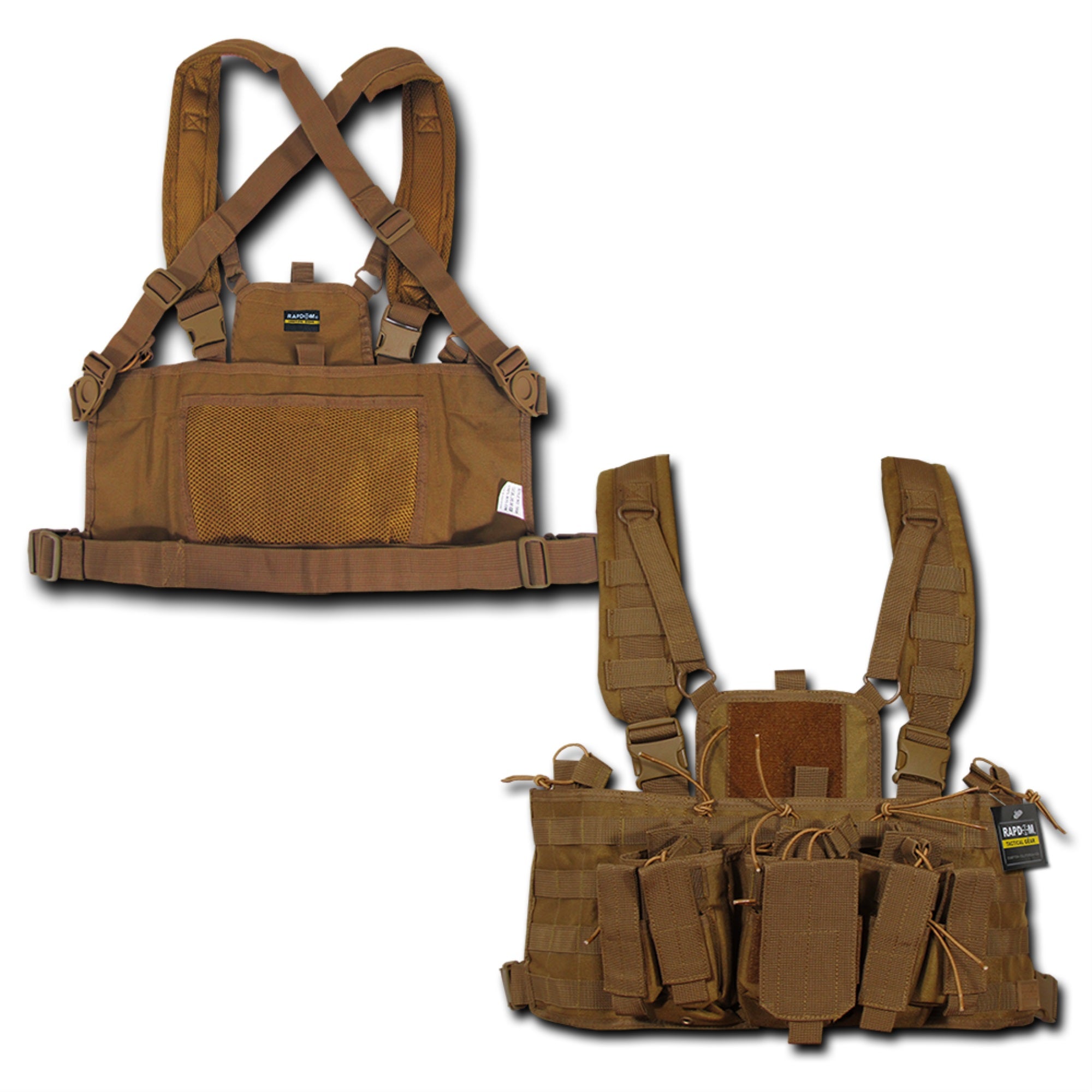 Rapid Dominance Molle Chest Rigs, Coyote