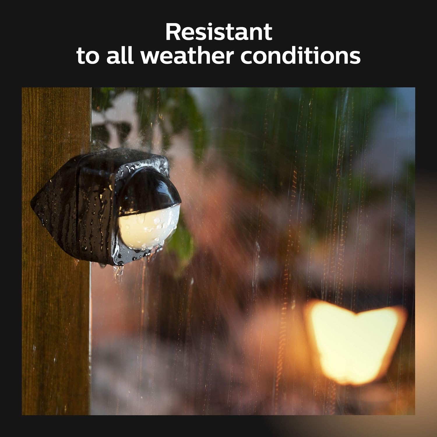 Philips Hue Dusk-to-Dawn Outdoor Motion Sensor for Smart Home, Wireless