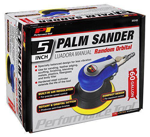 performance tool m548 5-inch random orbital sander