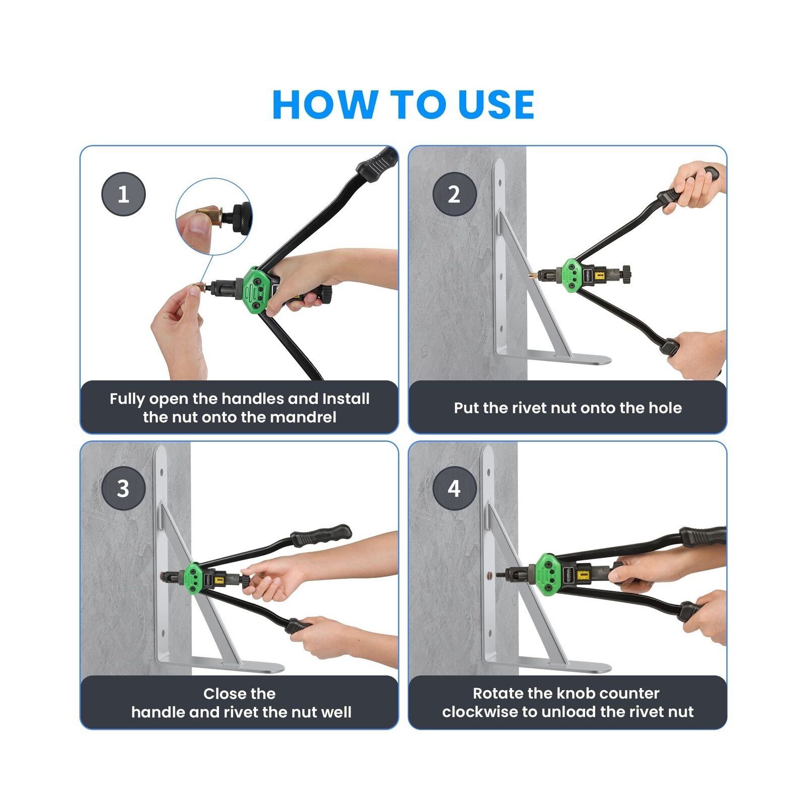 GCP Products Rivet Nut Tool,16