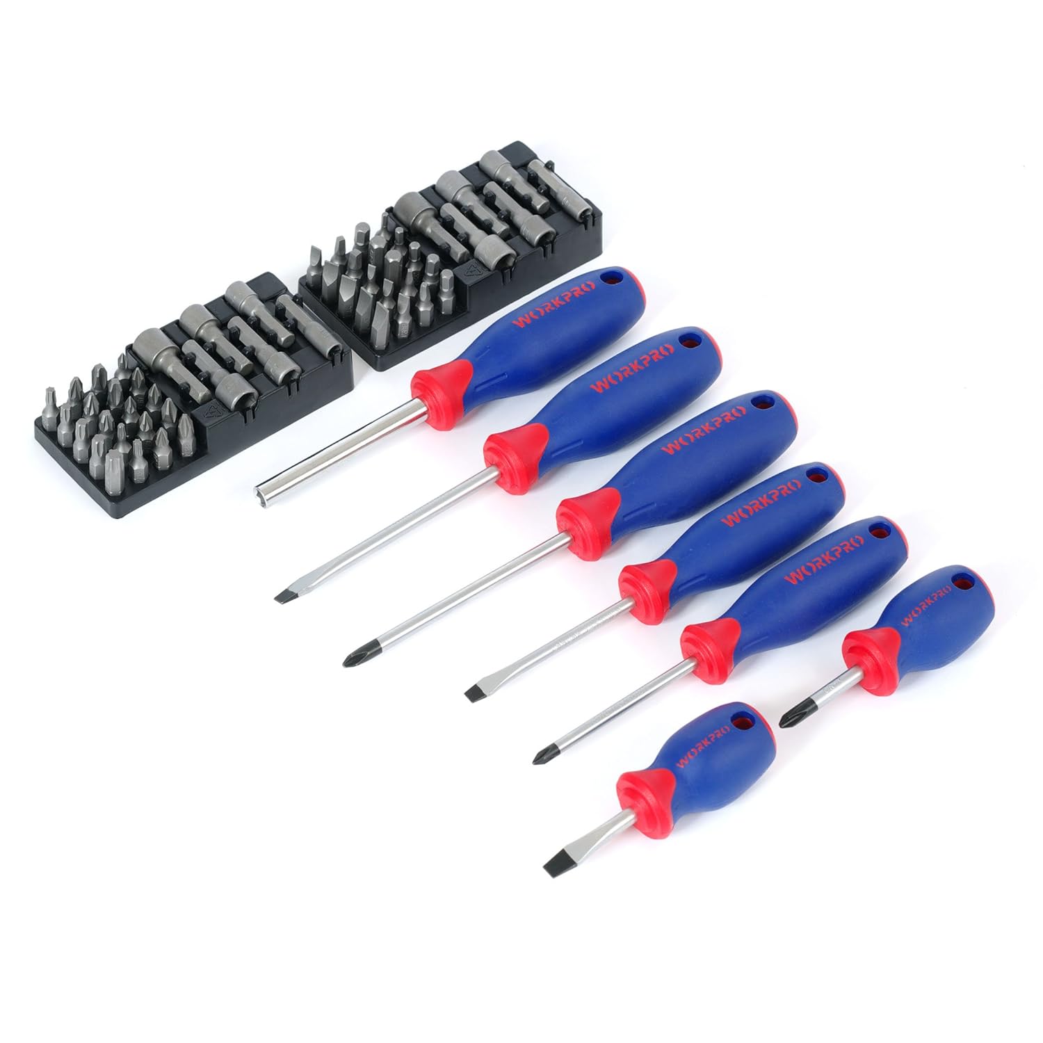 GCP Products Home Tool Kit, 322Pcs Home Repair Hand Tool Kit Basic Household Tool Set With Carrying Bag