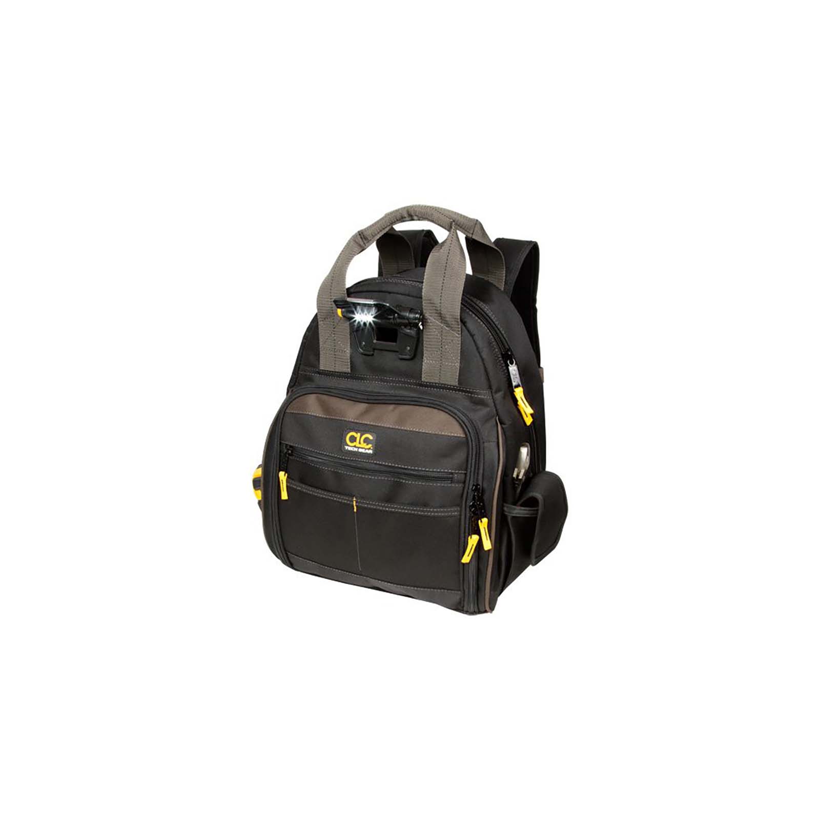 Custom Leathercraft CLC Tech Gear Carrying Case (Backpack) for Tools, Power Tool - Wear Resistant Base, Abrasion Resistant Base