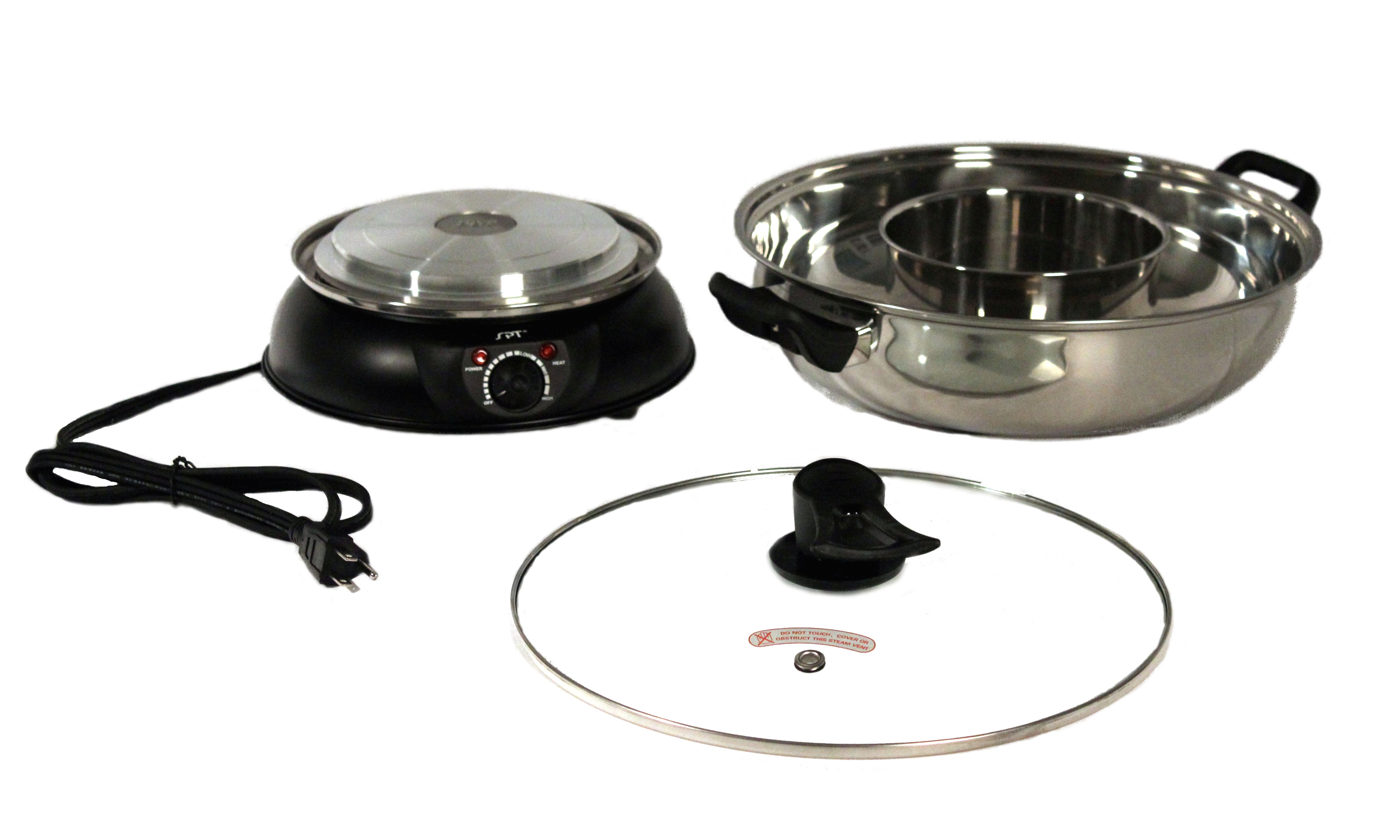 SPT SS-303 : Electric Shabu Shabu Pot (2 compartments)