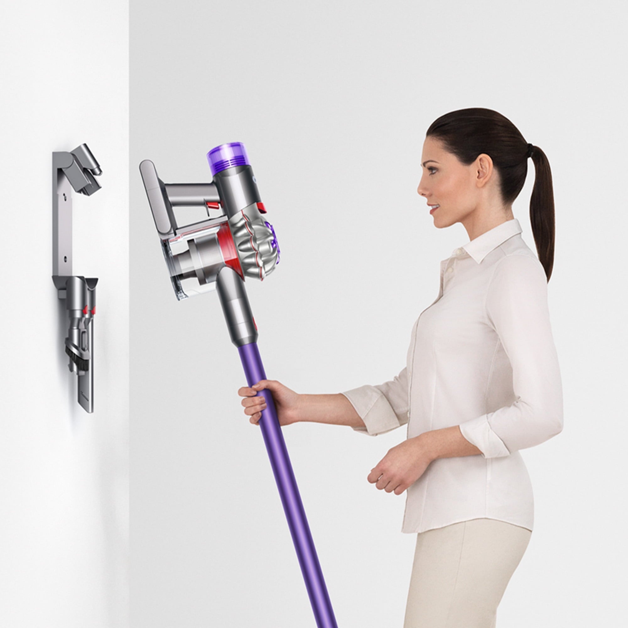 Dyson V8 Origin Plus Cordless Vacuum, Purple, New