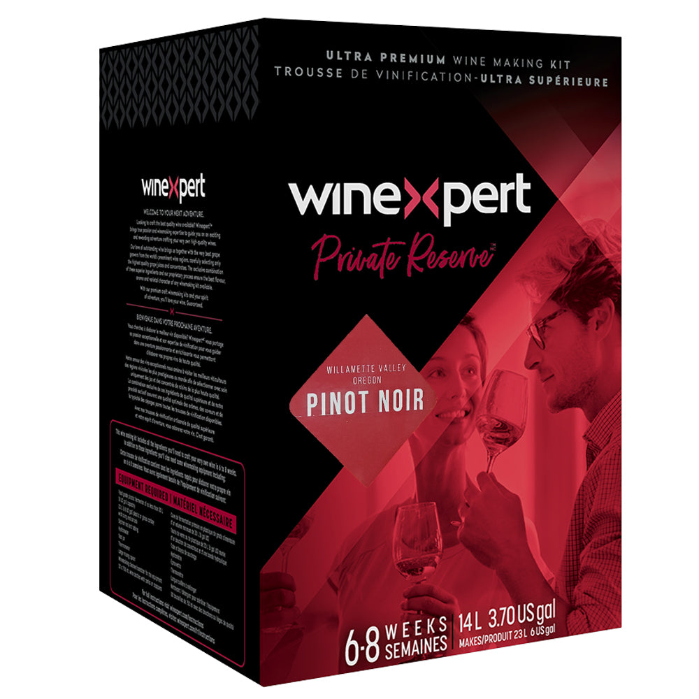 Winexpert Private Reserve Pinot Noir Willamette Valley, Oregon - Wine Ingredient Kit