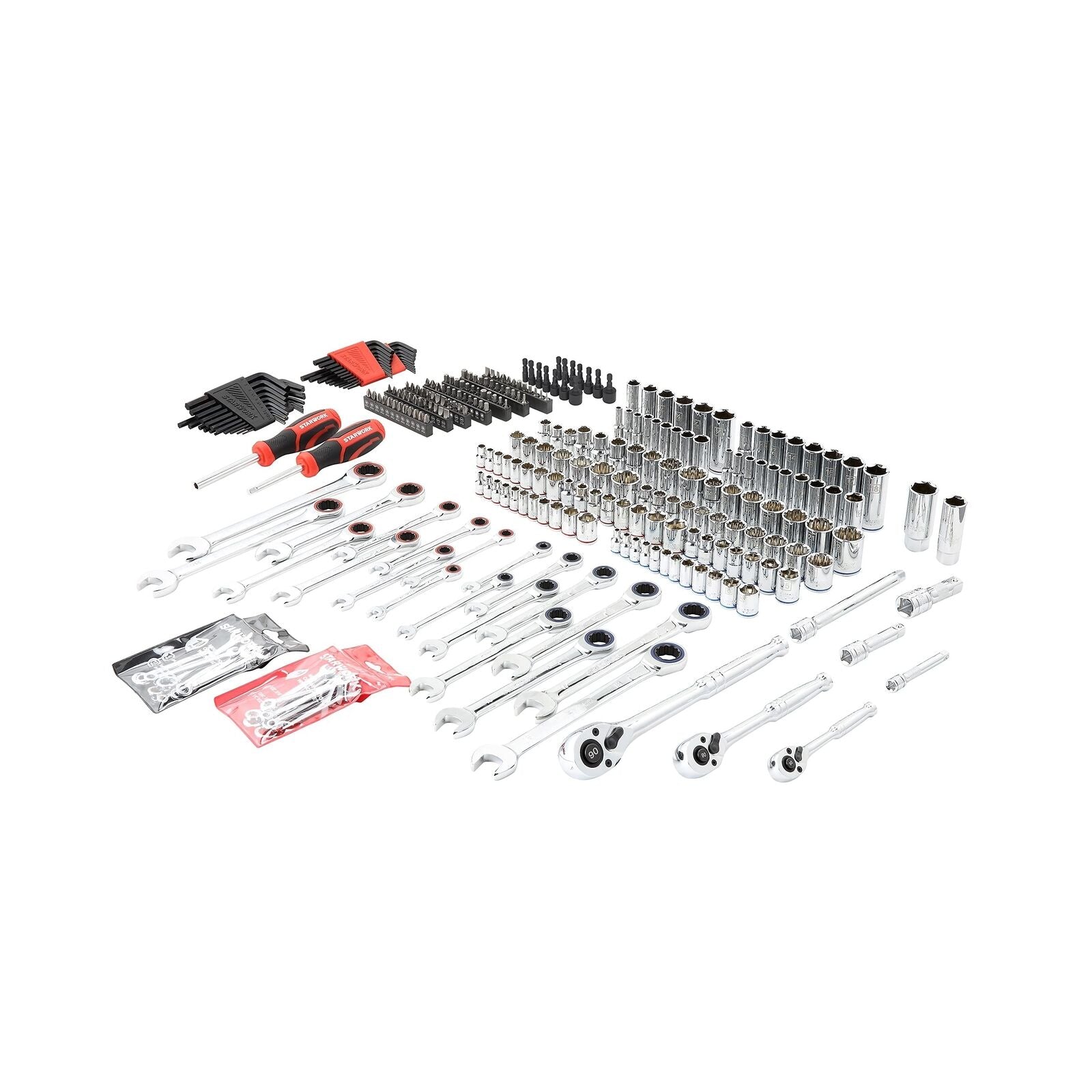 GCP Products True Mechanic&a;#8482; 303-Piece Mechanics Tool Set, Professional, Sae/Me