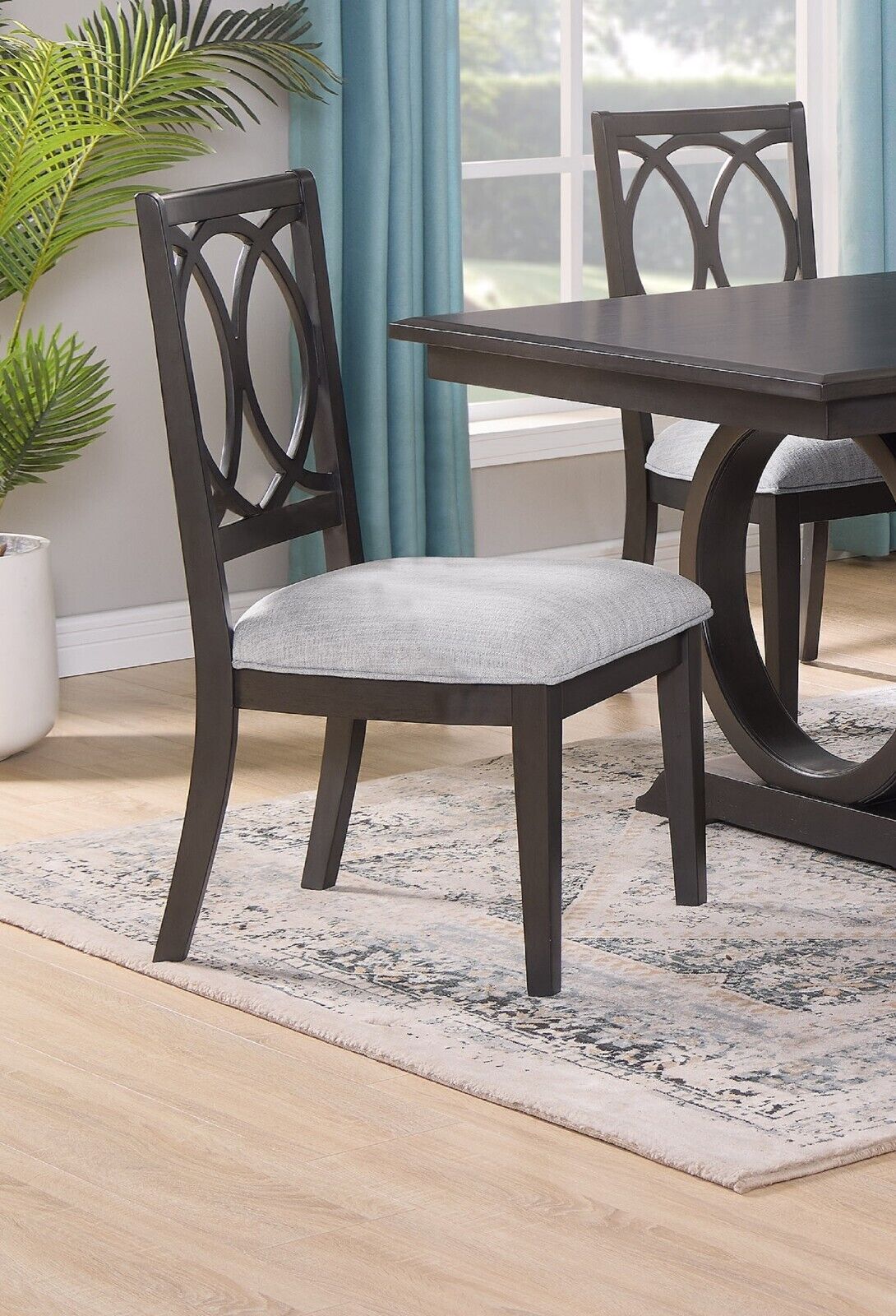 Esofastore 7pc Contemporary Dining Set 18