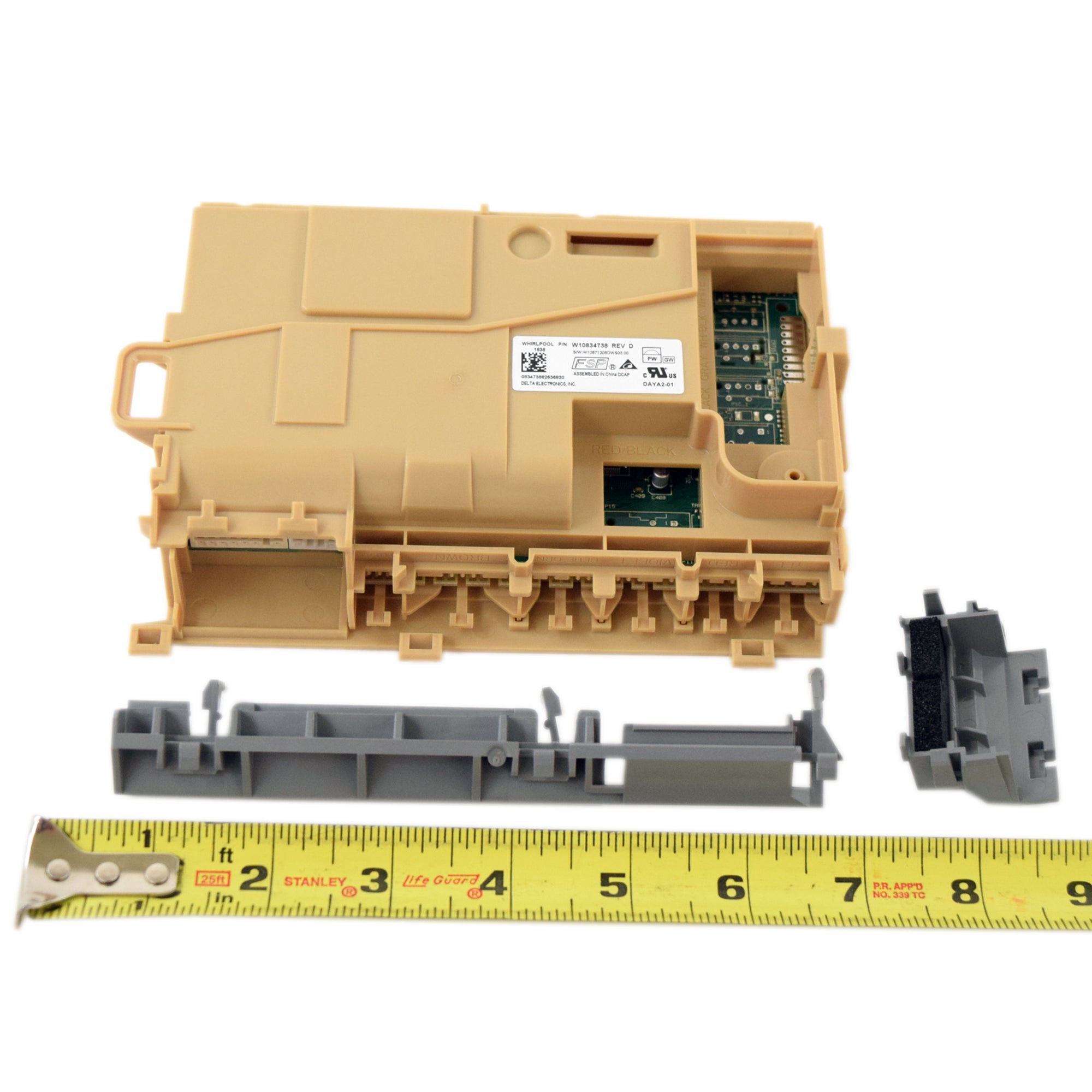 Whirlpool W10906426 Dishwasher Electronic Control Board (replaces W10876147) Genuine Original Equipment Manufacturer (OEM) Part