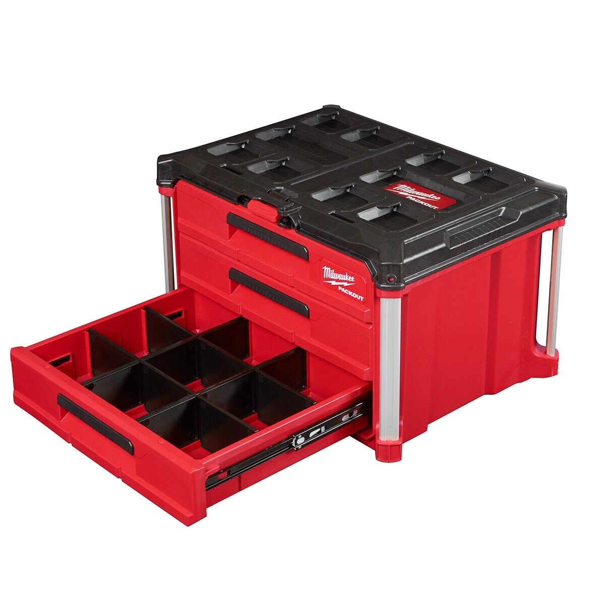 GCP Products Packout 3-Drawer Tool Box Mlw48-22-8443 New!