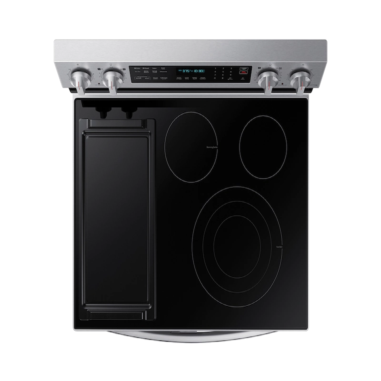 Samsung NE63A6751SS/AA 6.3 cu. ft. Smart Freestanding Electric Range with Flex Duo, No-Preheat Air Fry &a; Griddle in Stainless Steel