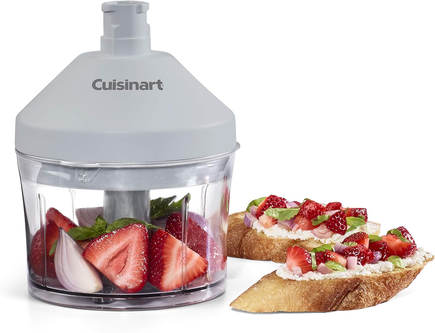 Cuisinart HM-C Power Advantage 2-Cup Chopper Bowl Attachment for HM-8GR, white