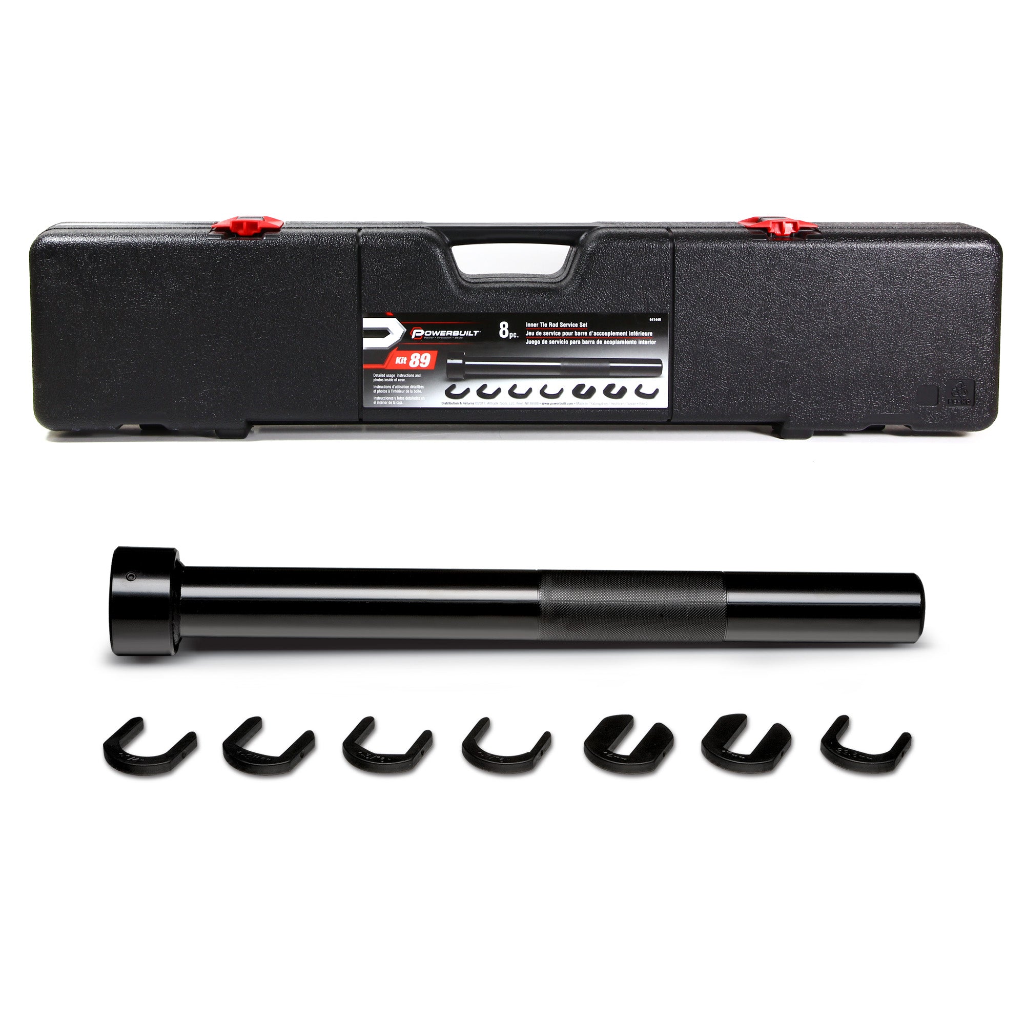 Powerbuilt 8 Pc. Inner Tie Rod Service Set - 641449
