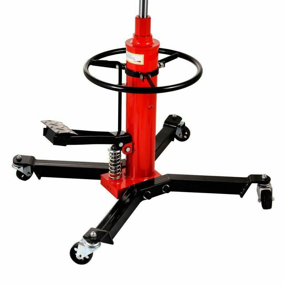 Great Choice Products New 1100 Lbs 2 Stage Hydraulic Transmission Jack W/ 360°Swivel Wheels Lift Hoist