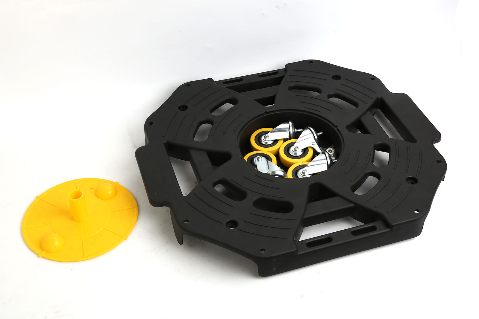 Great Choice Products 300Lbs Garage Transporta Tire Dolly, Workshop Storage Plastic Types W/ 4 Wheels