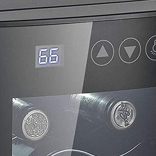 Koblenz 6-Bottle Free Standing Single Zone Fridge And Chiller Wine Cooler, One Size, Black