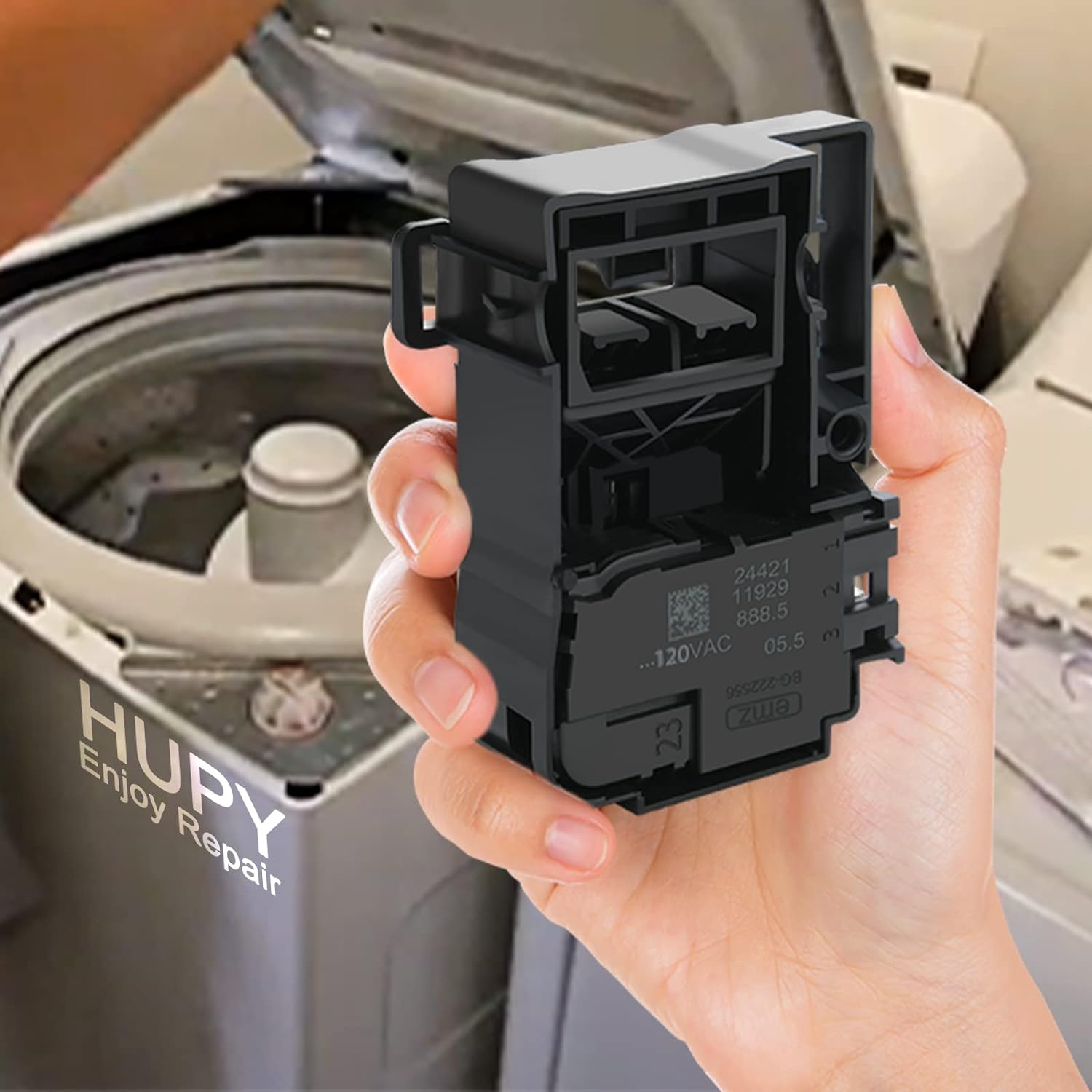 HPUY WH01X27954 Compatible with ge washer lid lock switch,290D1580P001 290d1580p004 eg-380843m WH01X26114 WH01X24114 for GE and Hotp