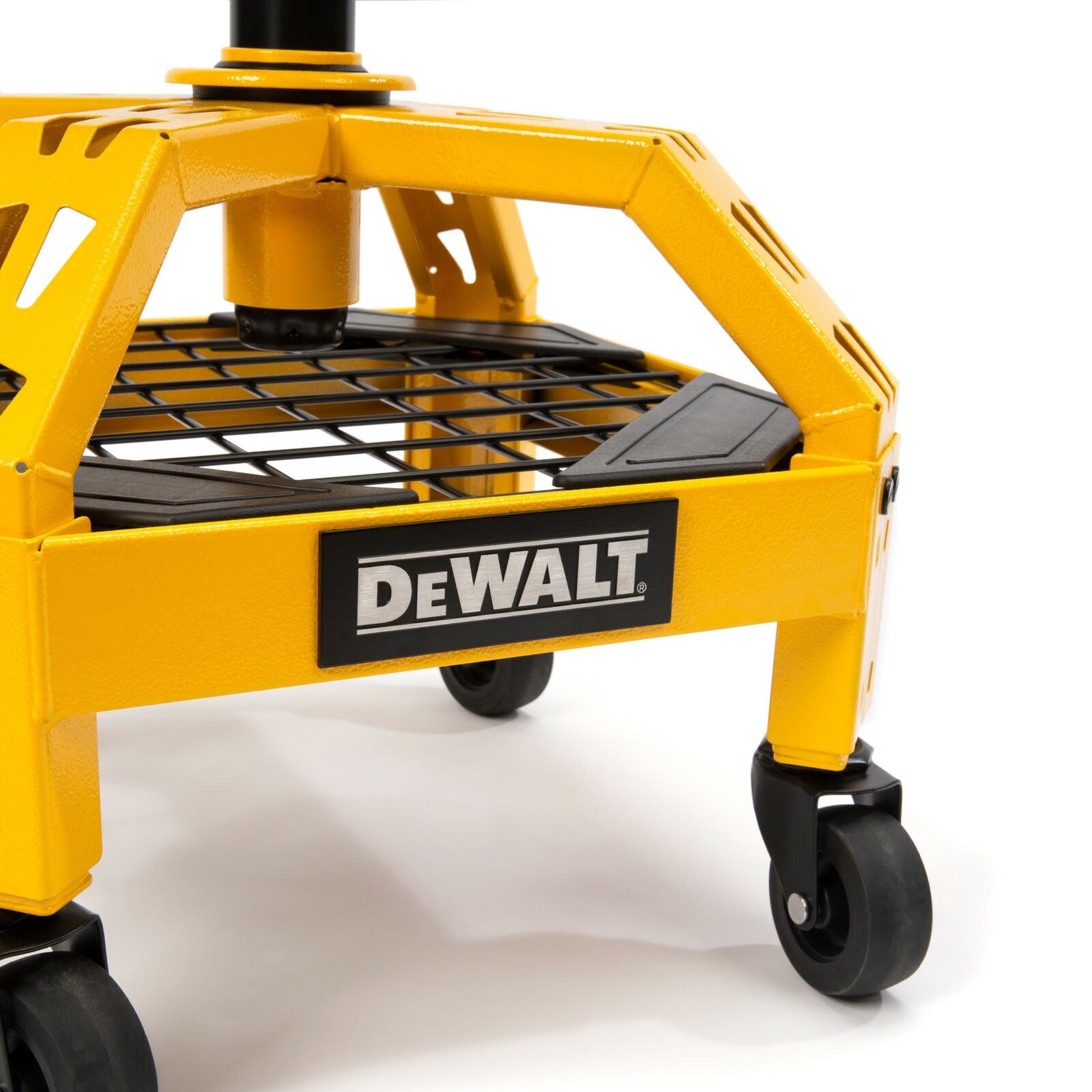 Dewalt Adjustable Shop Garage Stool with Rolling Casters DXSTAH025