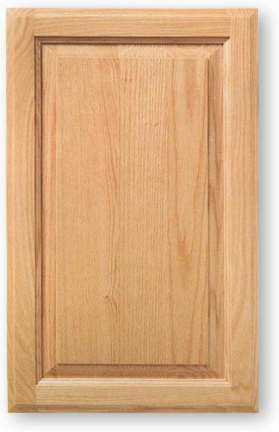 onestock Raised Panel Unfinished Oak Cabinet Door Replacement for Refacing Kitchen Cabinets- 22.5H x 14.75W