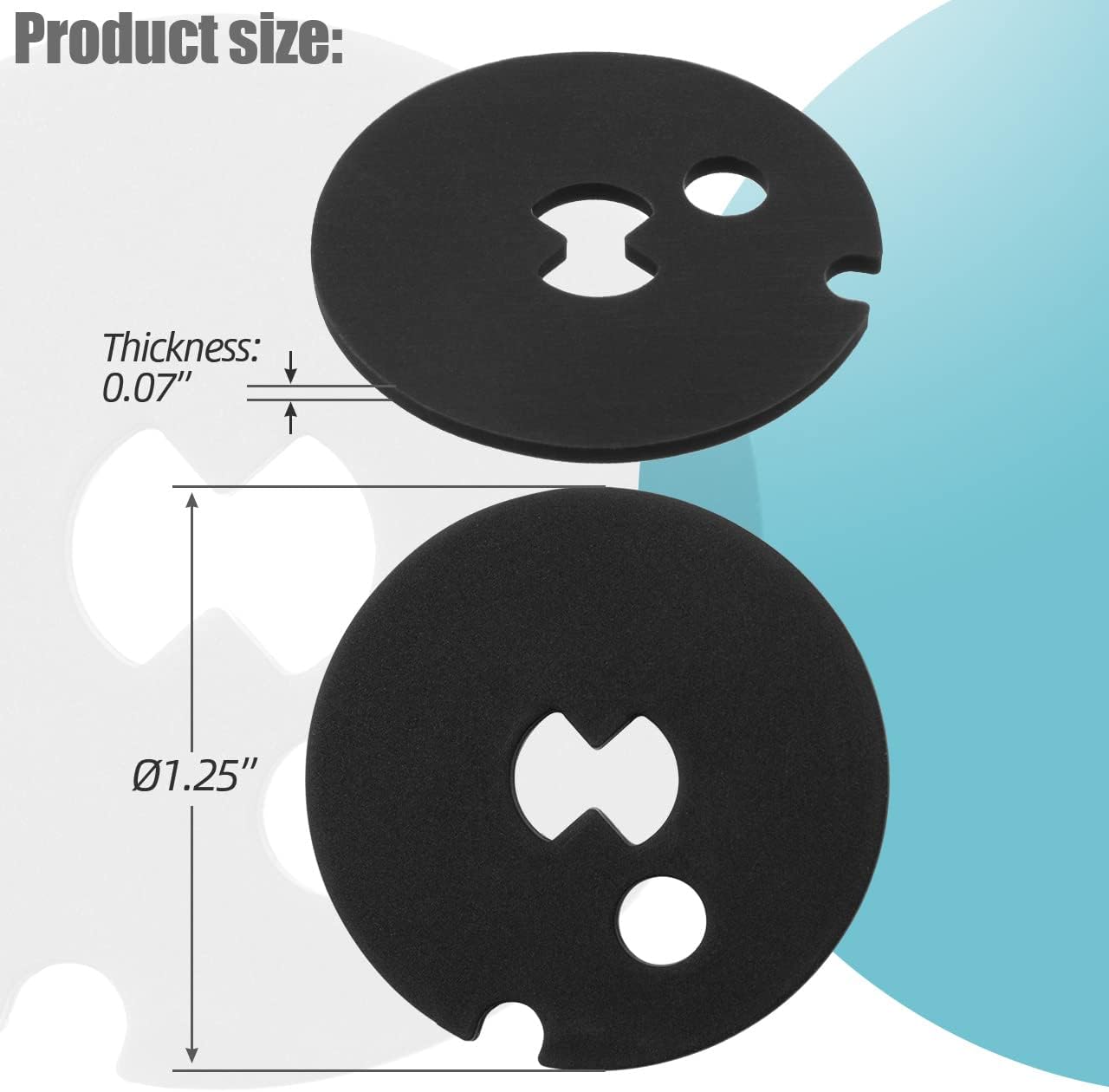 AwenSun Water Softener Venturi Gasket, Compatible with Kenmore, Kenmore Elite