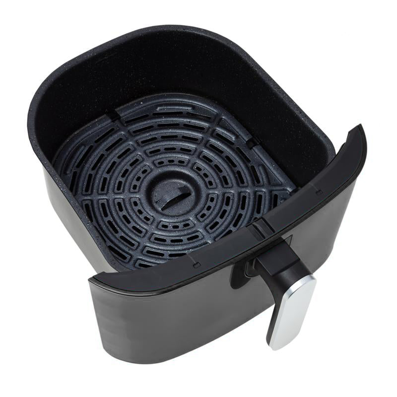 Curtis Stone 6.9-Quart Dura-Pan Air Fryer and Steamer Combo Black Refurbished