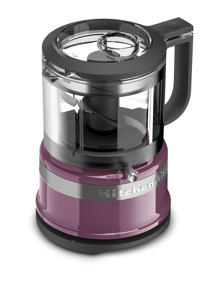 kitchenaid kfc3516by 3.5 cup food chopper, boysenberry