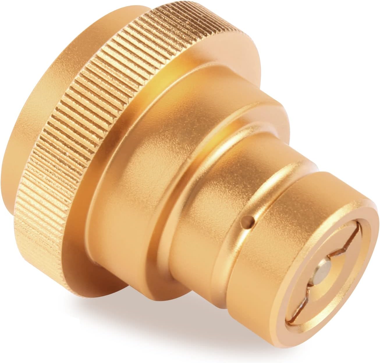 LADYSON CO2 Adapter for Soda Water, Compatible with Soda Stream DUO/Terra/Art, Quick Connecting CO2 Cylinder with TR21-4 Male Thread, C